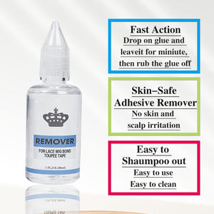 Waterproof Bonding Lace Glue & Fast Acting Glue Remover