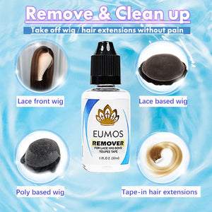 Adhesive Glue Remover for Lace Wigs & Toupee System