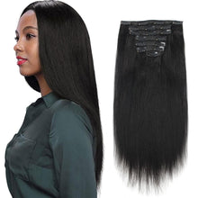 Load image into Gallery viewer, Yandy Yaki Straight #1 Human Hair Clip-In Extensions