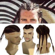 Load image into Gallery viewer, European Human Hair Straight 12&quot; Swiss Lace Toupee for Men