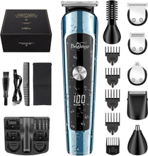 Load image into Gallery viewer, Waterproof All-in-One Electric Beard Trimming Grooming Kit
