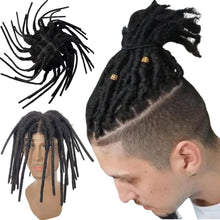 Load image into Gallery viewer, Human Hair Dreadlock 10 X 8 130% density Toupee for Men