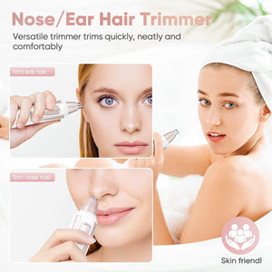 Blush Pink Nose & Ear Hair Trimmer
