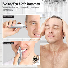 Load image into Gallery viewer, Waterproof Nose &amp; Ear Hair Trimmer