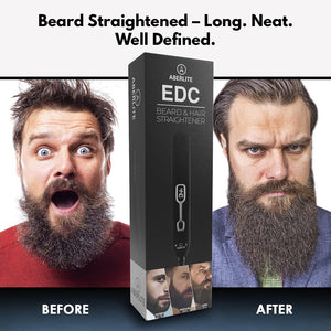 Men's Beard & Hair Straightening Brush