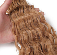 Load image into Gallery viewer, Natalia #27 Honey Blonde Wavy Crochet Synthetic Braiding Extension