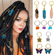 Load image into Gallery viewer, Natural Adornment Rings 128 Pieces Dreadlock Accessories
