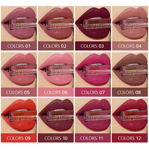 French Kiss Matte 12Pcs Lipstick Set