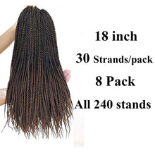 Load image into Gallery viewer, Blessing T30 Micro Senegalese Twist Braids Crochet Hair Extensions