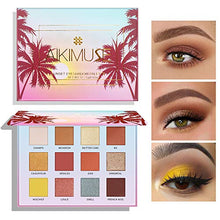 Load image into Gallery viewer, Sunset Matte and Shimmer  Eyeshadow Palette