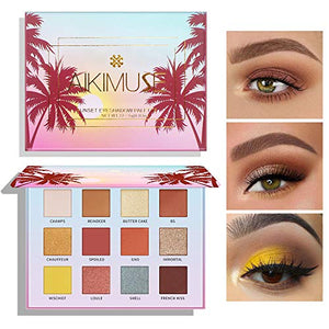 Sunset Matte and Shimmer  Eyeshadow Palette