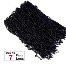 Load image into Gallery viewer, Kendra Soft Curly 24 Inches Faux Locs Crochet Synthetic Hair