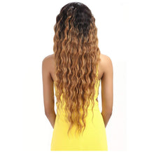 Load image into Gallery viewer, Blonde Ombre Joedir Spanish Waves Lace Front 30&quot; Synthetic Wig