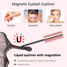 Load image into Gallery viewer, Classic Bella 5 Pcs Magnetic Eyelashes &amp; Eyeliner Set