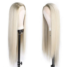 Load image into Gallery viewer, Frosty Blonde 30 Inch Synthetic Lace Front Wig