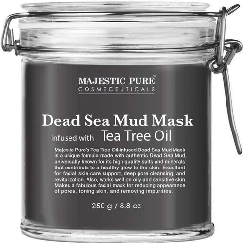 Dead Sea Mud Mask Infused With Tea Tree Oil