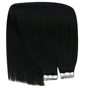 Jasmine Straight Jet Black 14-28 Inches Tape in Human Hair Extension