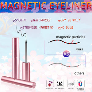 Fairytail 5 Pcs Magnetic Eyelashes & Eyeliner Set