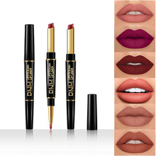 Load image into Gallery viewer, Two-in-One 6 Pcs Matte Lip Liner and Lipstick Set