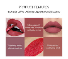 Load image into Gallery viewer, Love and Lust Long Lasting Matte Liquid Lipstick Set