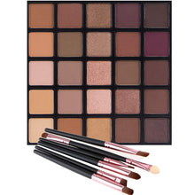 Load image into Gallery viewer, Matte and Shimmer 25 Nudes Eyeshadow Pallet