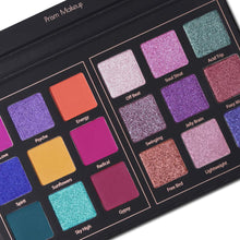 Load image into Gallery viewer, Vibrant Highly Pigmented Matte and Shimmer Eyeshadow Palette