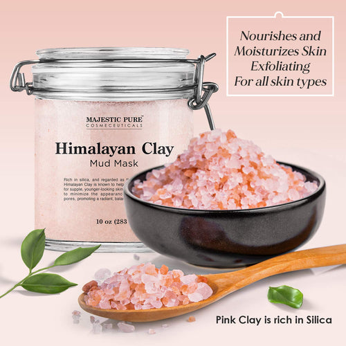 Himalayan Clay Mud Mask & Exfoliator for Face and Body