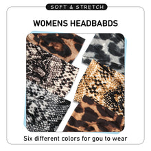 Load image into Gallery viewer, Wild Side Animal Print 6 Pcs Turban Headband Set