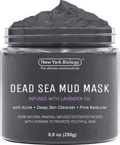 Dead Sea Mud Mask Infused With Lavender Oil