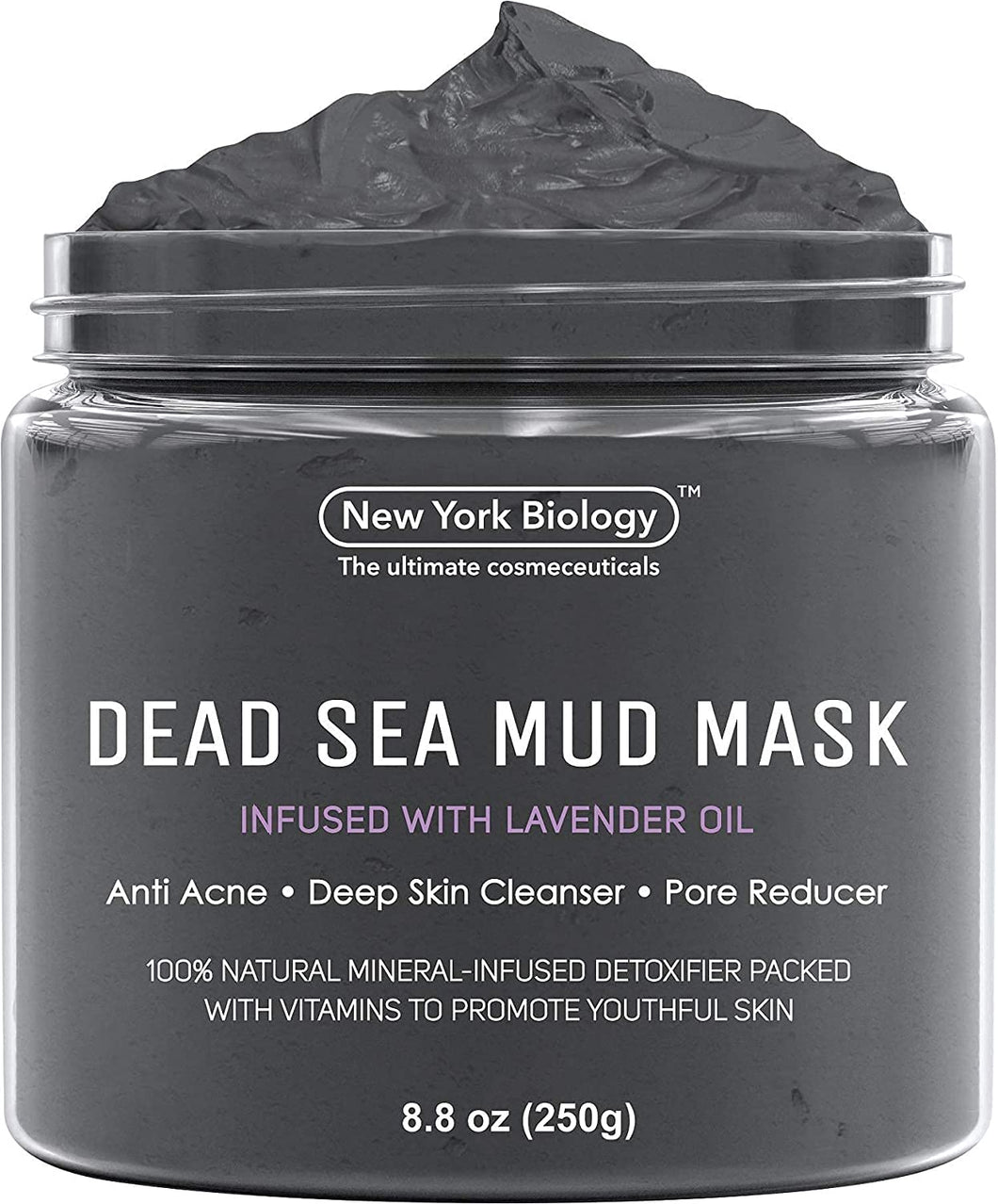 Dead Sea Mud Mask Infused With Lavender Oil