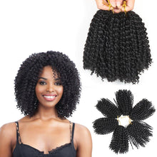 Load image into Gallery viewer, Natural Black Passion Twist Synthetic Hair Bundles