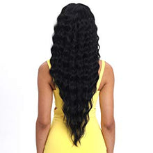 Load image into Gallery viewer, Black Joedir Spanish Waves Lace Front 30&quot; Synthetic Wig