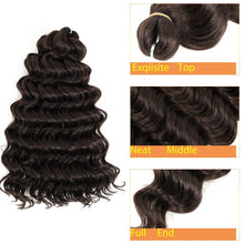 Load image into Gallery viewer, Amiyah Curly Ocean Wave Crochet Synthetic Hair Extensions