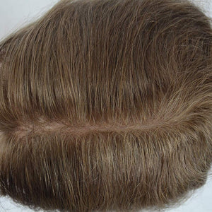 Men's Romeo Light Blonde Virgin Human Hair Toupee