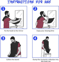 Load image into Gallery viewer, Absolute Beard Hair Clippings Catcher Apron Kit