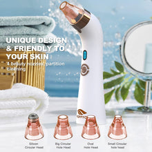 Load image into Gallery viewer, Rose Gold Electric Pore Vacuum Blackhead Suction Device
