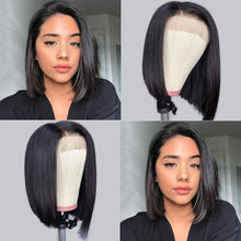 Load image into Gallery viewer, Lacey 8 Inch Brazilian Human Hair Short Bob Wigs