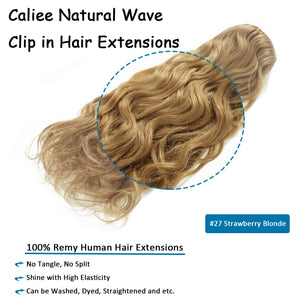 Maria Natural Wave #27 Curly Clip Human Hair Extension