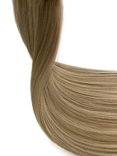 Load image into Gallery viewer, Blonde Bombshelle With Highlights Silky Straight Human Hair Clip-In Extensions