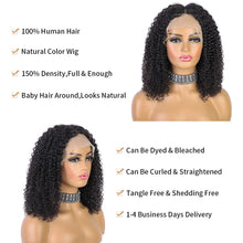 Load image into Gallery viewer, Tatiana Curly T-Lace 12 - 16&quot; Virgin Human Hair Wig