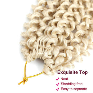 613 French Vanilla Blonde Water Wave Passion Twist Crochet Hair
