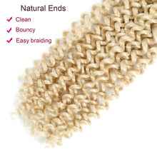 Load image into Gallery viewer, 613 French Vanilla Blonde Water Wave Passion Twist Crochet Hair
