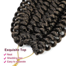 Load image into Gallery viewer, T1B/27 Honey Blonde Ombre Water Wave Passion Twist Crochet Hair