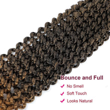 Load image into Gallery viewer, T1B/27 Honey Blonde Ombre Water Wave Passion Twist Crochet Hair