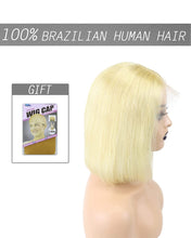 Load image into Gallery viewer, Blonde Boss #613 Lace Front Human Hair Bob Wig