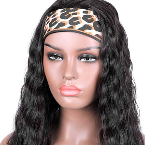 Kristina Deep 30" Water Waves Synthetic Headband Wig