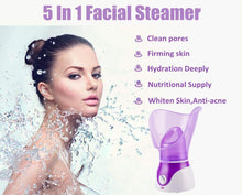 Load image into Gallery viewer, Professional Home Spa Facial Steamer for Moisturizing and Hydrating Face