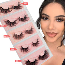 Load image into Gallery viewer, Isabella 5pcs 3D Mink Cluster Lashes Set