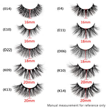 Load image into Gallery viewer, It Girl Mink Eyelashes 10 Pack Set