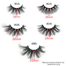 Load image into Gallery viewer, Dream Girl 5 Pcs Mink Eyelashes Set